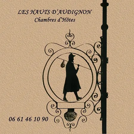 Chambres D'hotes Les Hauts D'audignon Panzió *